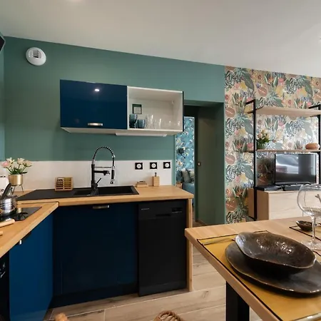 Дом отдыха Le Marchand De Sable - Maisonnette Climatisee Classee 4 Etoiles - 2 Personnes - De La Grande Conche A 200m -